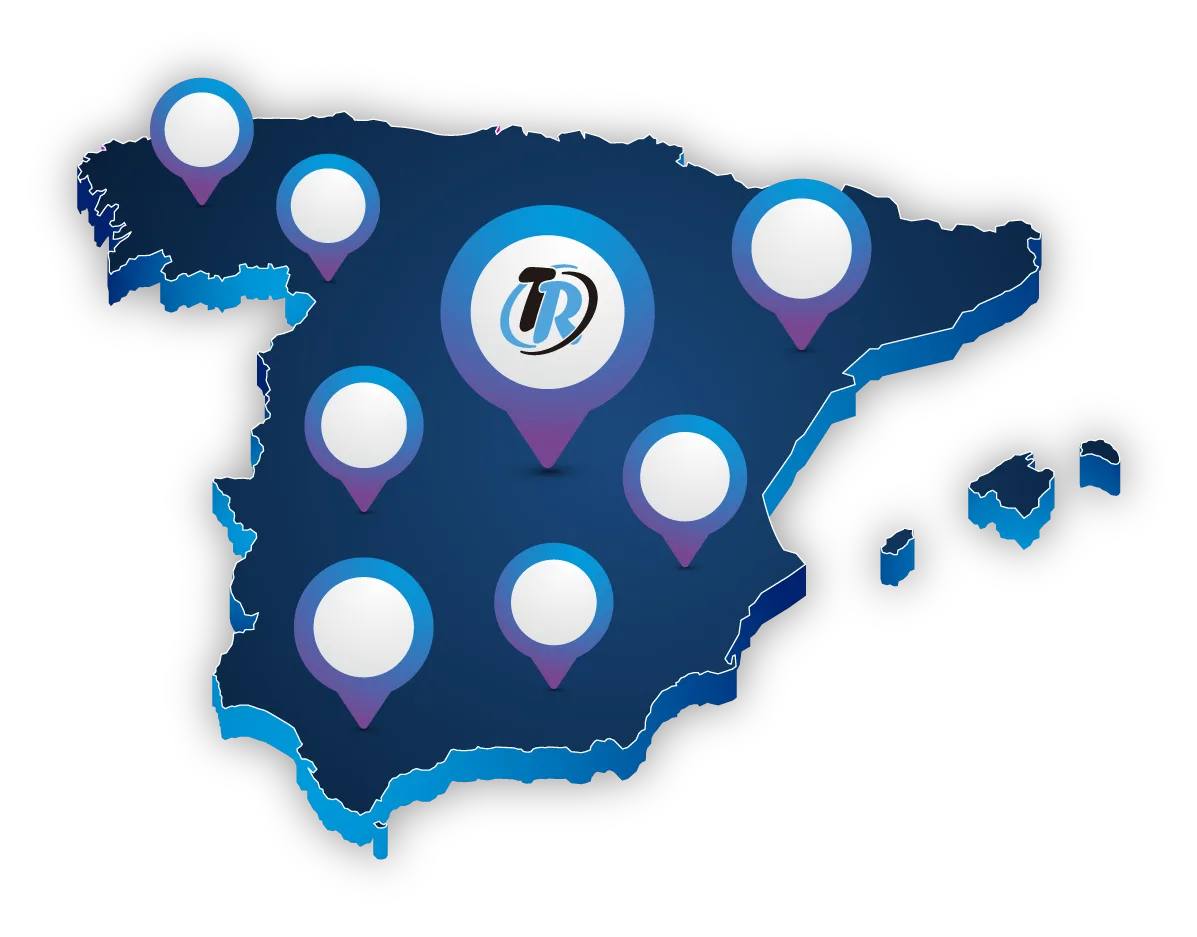 map españa